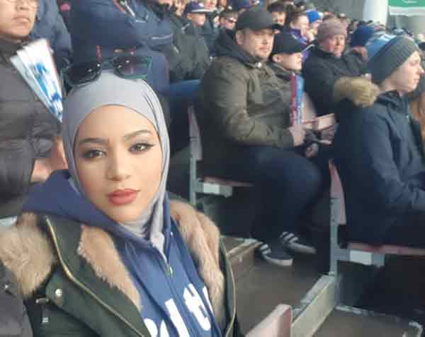 Student at John Smith Stadium